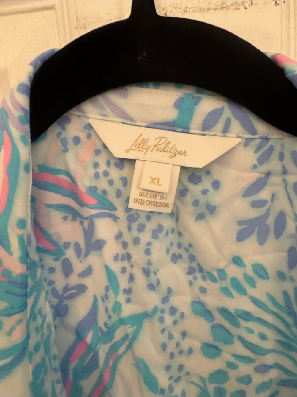 EUC Lilly Pulitzer Natalie Cover Up in Multi Via Del Mar - Picture 4 of 7
